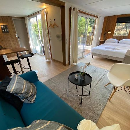 Superbe Cabane Jacuzzi Jardin Clim Wifi Parking Meyreuil Esterno foto