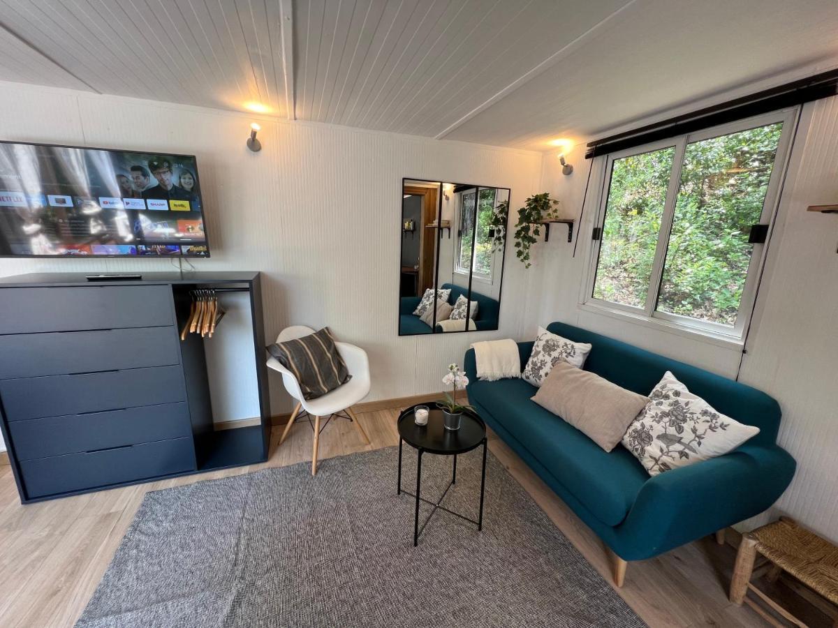Superbe Cabane Jacuzzi Jardin Clim Wifi Parking Meyreuil Esterno foto