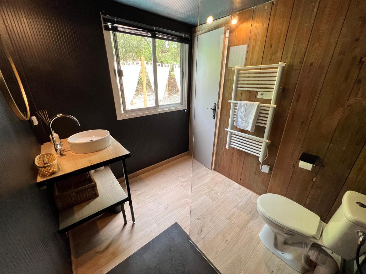 Superbe Cabane Jacuzzi Jardin Clim Wifi Parking Meyreuil Esterno foto